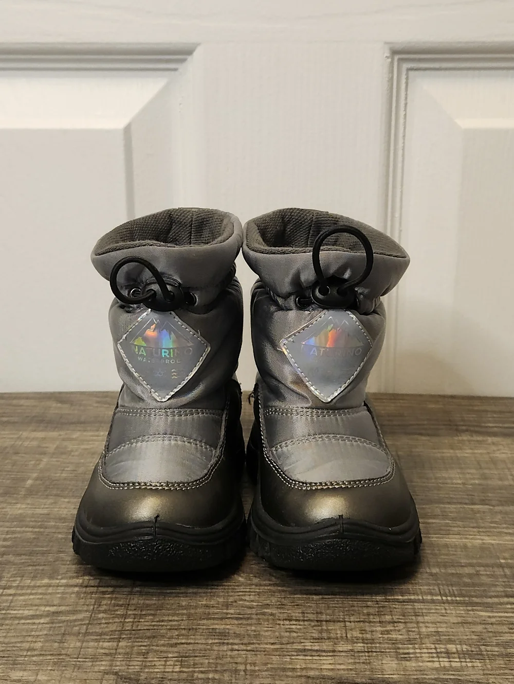 Naturino Infant Gray Winter Boots - Waterproof Size 22/US 6